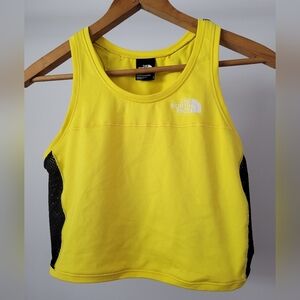 The North Face Trail Running Tank Top Rear Pocket Mesh Panels Small Like New